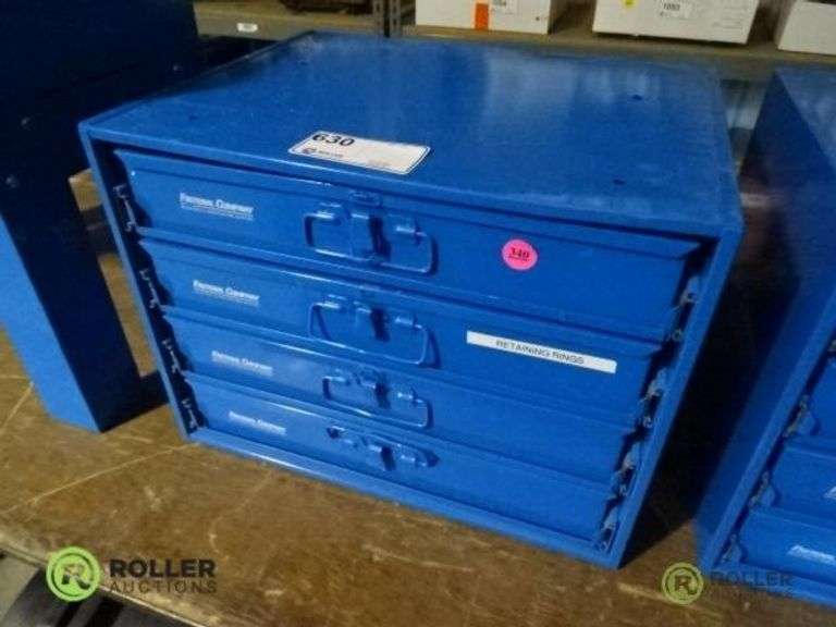 Fastenal 4Drawer Hardware Storage With Stand Roller Auctions