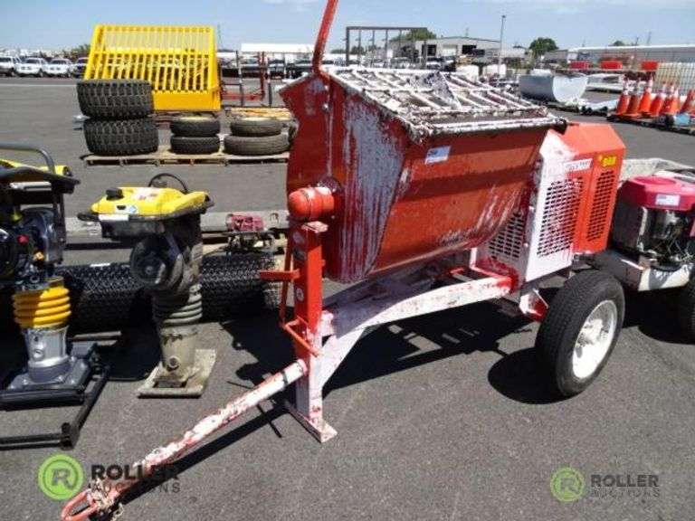 MQ Whiteman WM700 Towable Electric Mortar Mixer Roller Auctions