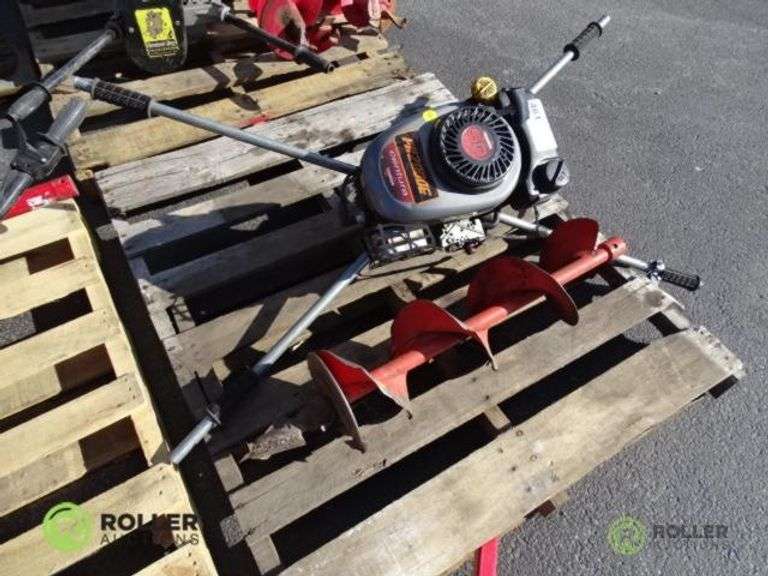 Tecumseh PH2000E Gas 2Man Post Hole Digger With 8in Auger Roller