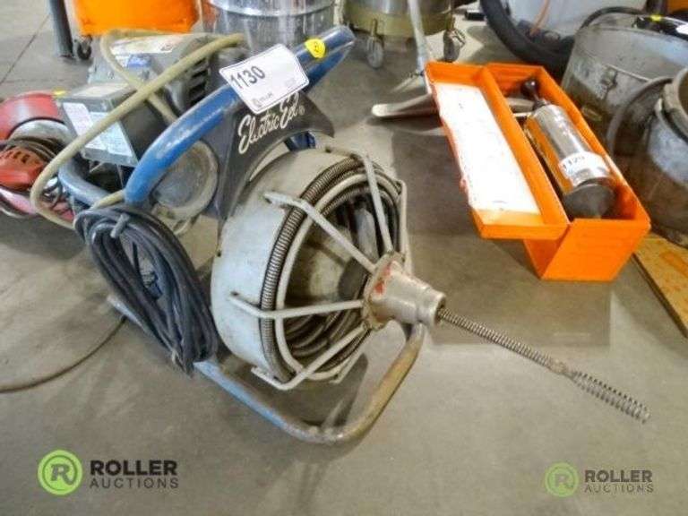 Electric Eel Sewer Auger Roller Auctions