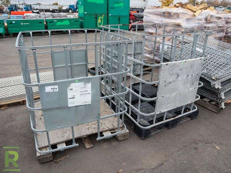 (2) Wire Crates - Roller Auctions
