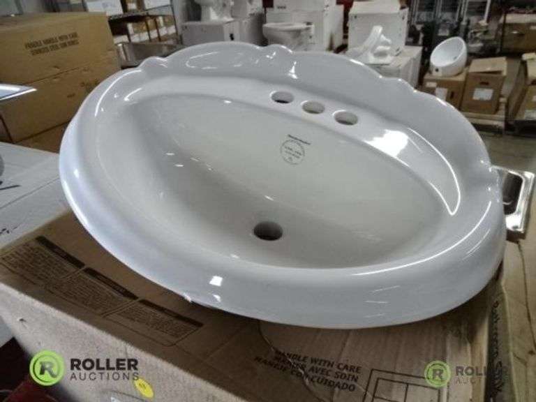 American Standard 22in x 18in Counter Top Lavatory Bathroom Sink