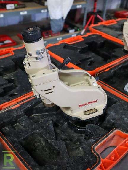 (2) David White LT8-300LTV Surveying Stations - Roller Auctions