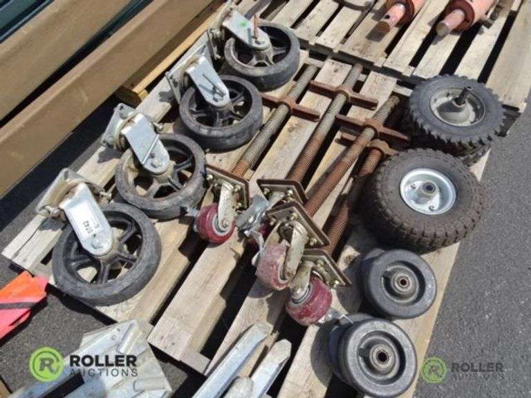 Pallet of Casters and Wheels Roller Auctions