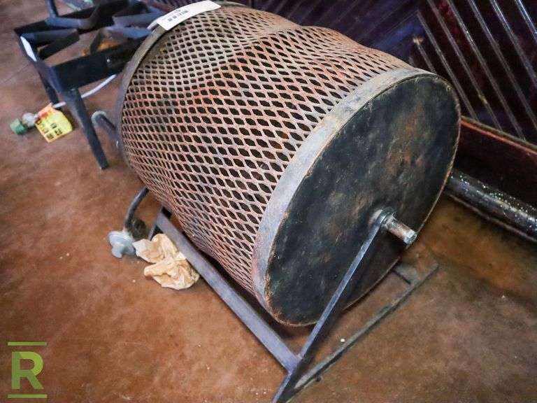 Barrel Roaster, Propane - Roller Auctions