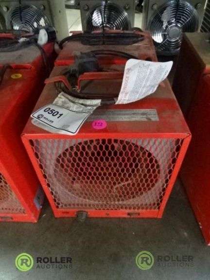 2) Dayton 3VU36B Electric Heaters - Roller Auctions