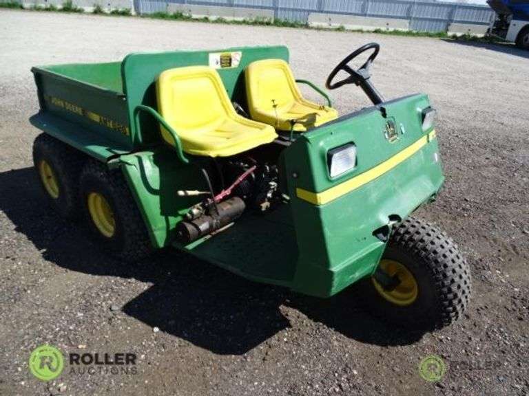 John Deere AMT 626 Utility Cart, Gas Roller Auctions