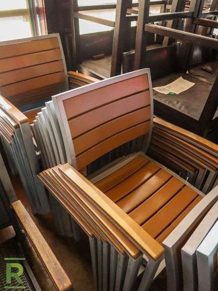 (19) Patio Chairs - Roller Auctions
