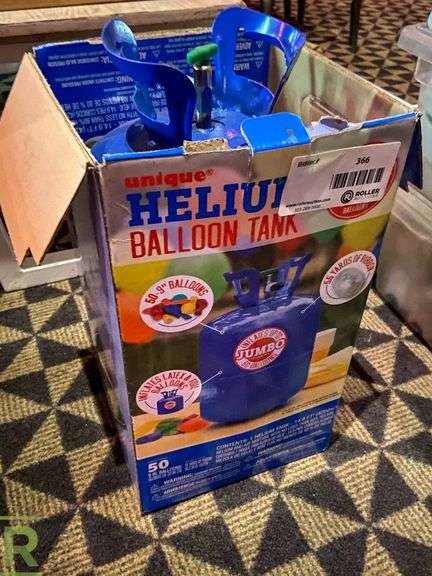 Helium Balloon Tank (Empty) - Roller Auctions