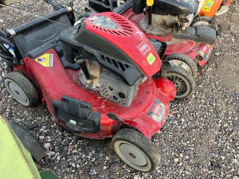 Toro SR4 Super Recycler Walk Behind Mower and Toro Recycler 22” Walk