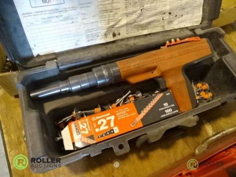 Remington 496 Powder Fastener Roller Auctions
