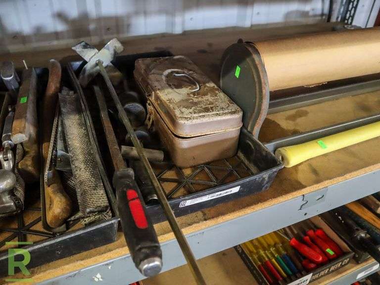 Shelf of Hand Tools - Roller Auctions