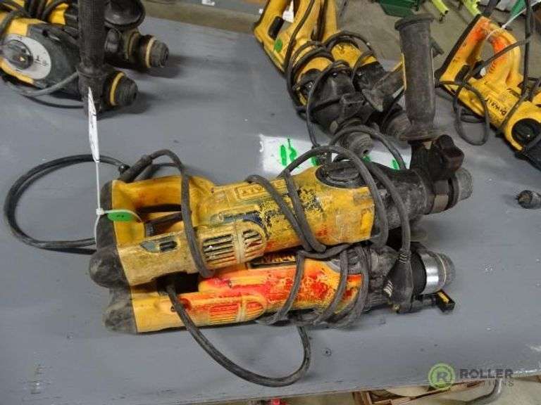 (2) DeWalt Rotary Hammers Roller Auctions