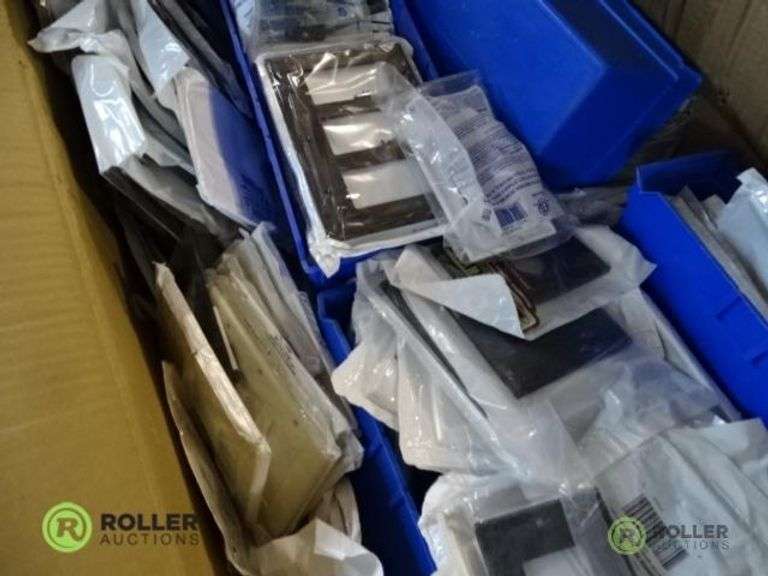 Box of Wall Plug Covers Roller Auctions