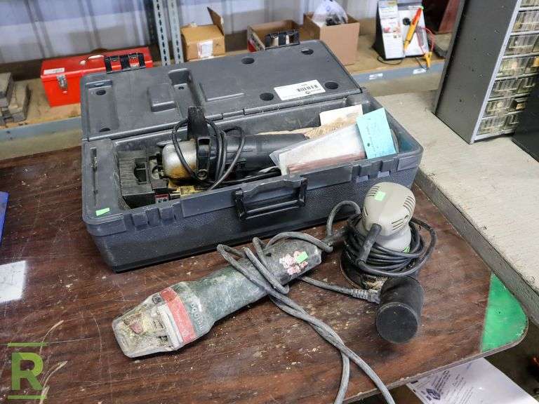 Skil Plate Joiner, Metabo Angle Grinder, Portable Cable Sander - Roller Auctions