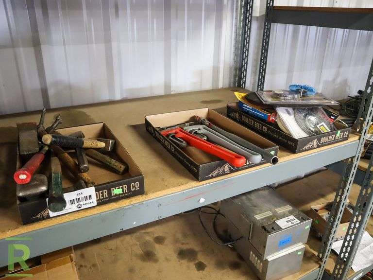 (3) Trays of Hand Tools - Roller Auctions