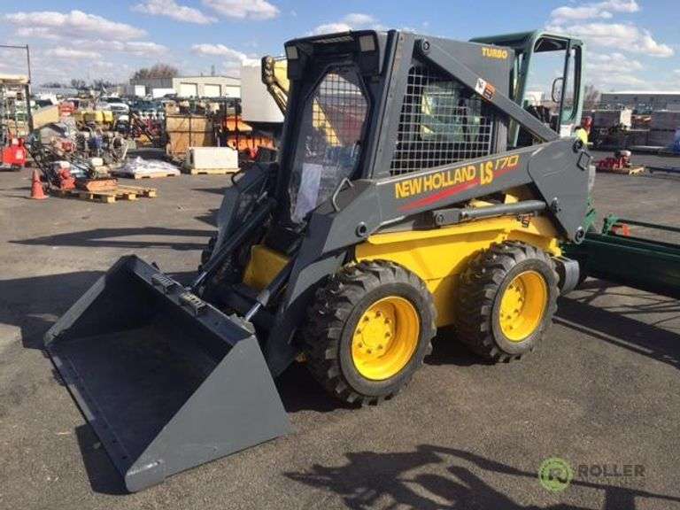 New Holland LS170 Skid Steer Loader With Bucket, Over Hauled Engine, s/n 168766 Roller Auctions