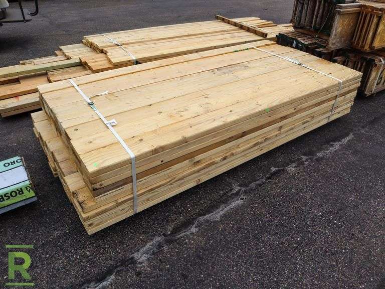 Pallet Of (80) 2" x 6" Lumber - Roller Auctions