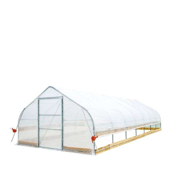 New TMG Industrial TMG-GH1260 Tunnel Greenhouse Grow Tent, 12' x 60' - Roller Auctions