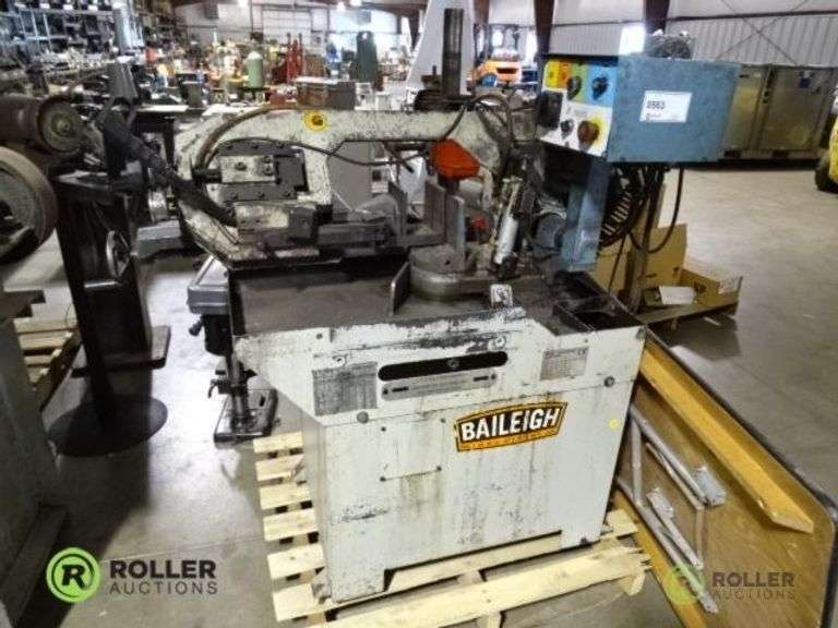 Baileigh BS250M 81/2in Horizontal Band Saw Roller Auctions
