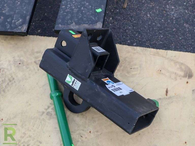 New FEMA Hitch Mount Fork Attachment and (2) Hay Spears - Roller Auctions