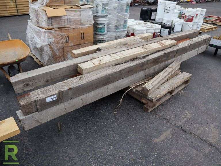 Pallet Of Assorted Sized Structure Wood - Roller Auctions