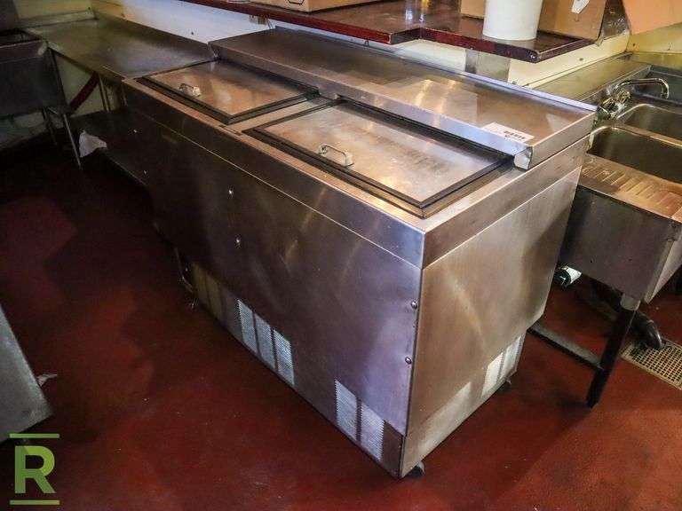 Glastender Bottle Chiller On Casters (Not Cooling) - Roller Auctions