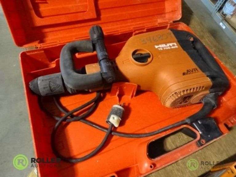 Hilti TE 706AVR Hammer Drill in Case, 346809 Roller Auctions