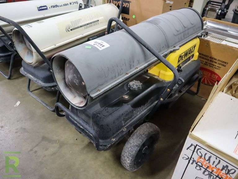 DeWalt DXH210KTHCX Construction Heater, 210,000 BTU'S - Roller Auctions