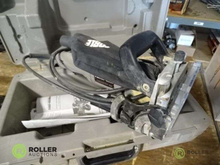 Porter Cable 557 Plate Joiner With Case Roller Auctions