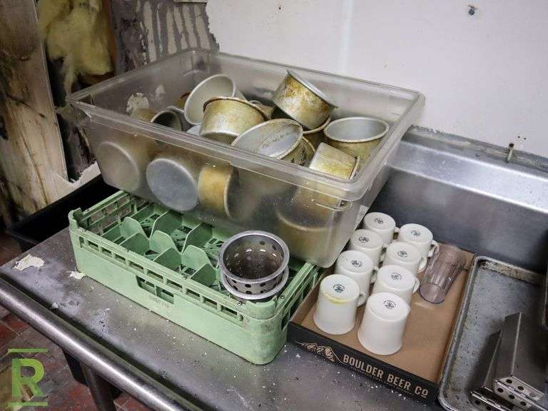 Assorted Pans, Cups & Trays (Dirty) - Roller Auctions