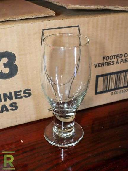 Libbey 3813 Footed Cooler Glasses - Roller Auctions