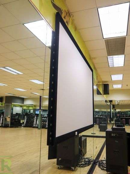 EVP Projector Screen, 12' - Roller Auctions