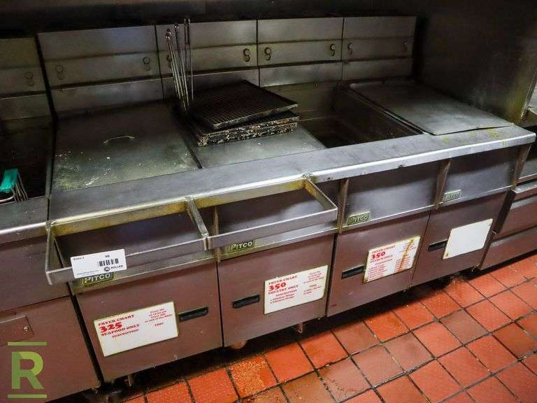 Pitco 4-Bay Fryer - Roller Auctions