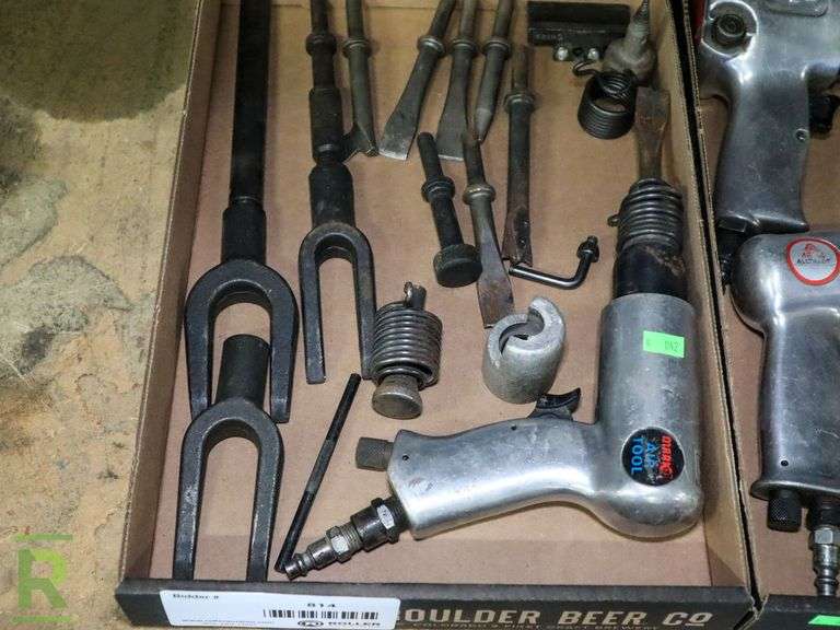 (2) Trays of Pneumatic Tools - Roller Auctions
