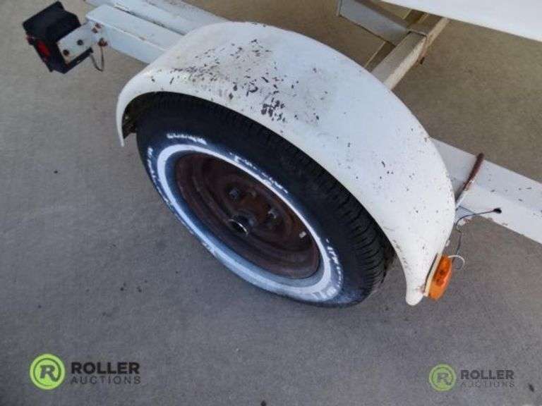 1980 TRLR CALKINS 20ft BOAT TRAILER VINLER665 Roller Auctions