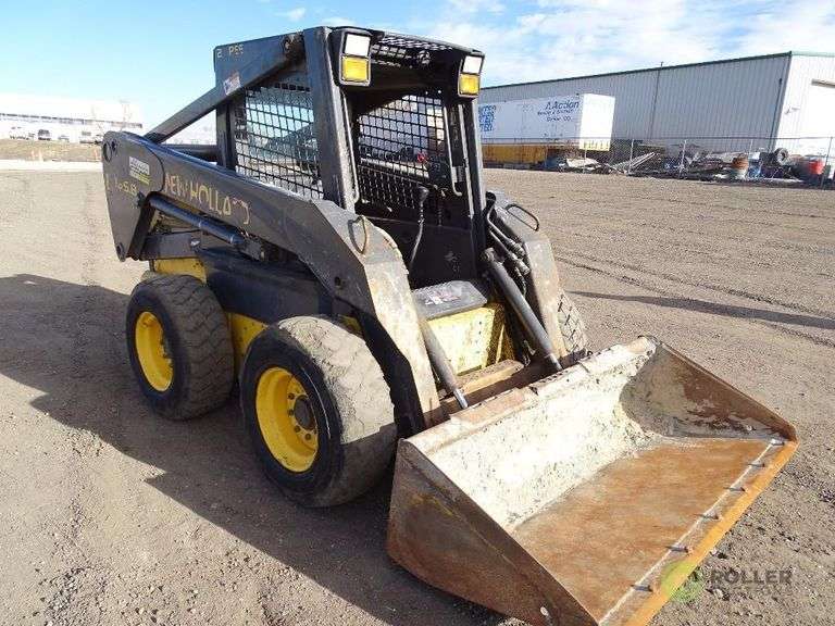 2004 New Holland LS185.B Skid Steer Loader, 2Speed, Auxiliary