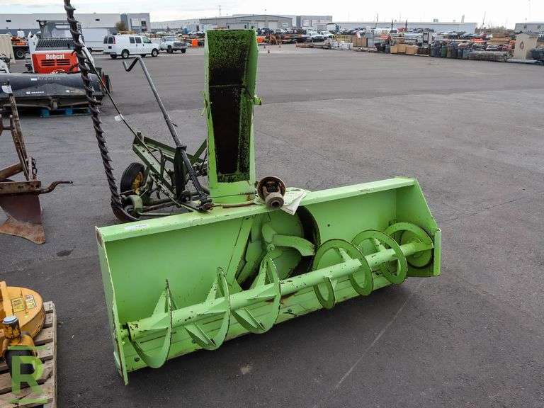 Schulte 7400 Snow Blower Attachment, 3pt, PTO, 2Stage, 74" Wide
