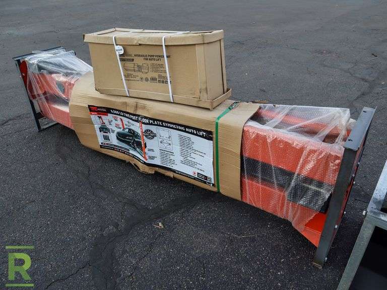 New TMG Industrial TMG-ALT95 9500-Lb 2-Post Automotive Lift (Please Check All Fluids, Fittings, Hardware and Connections Prior To Use) - Roller Auctions