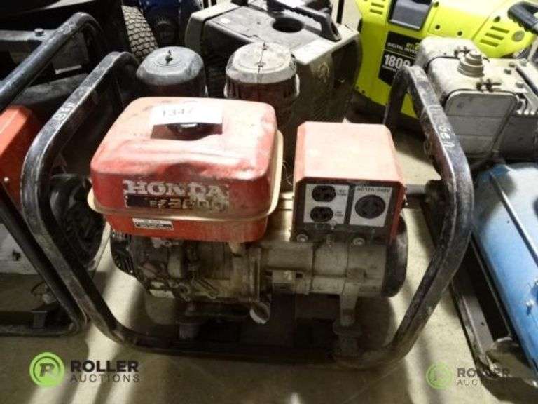 Honda EZ3500 3000W Gas Generator Roller Auctions