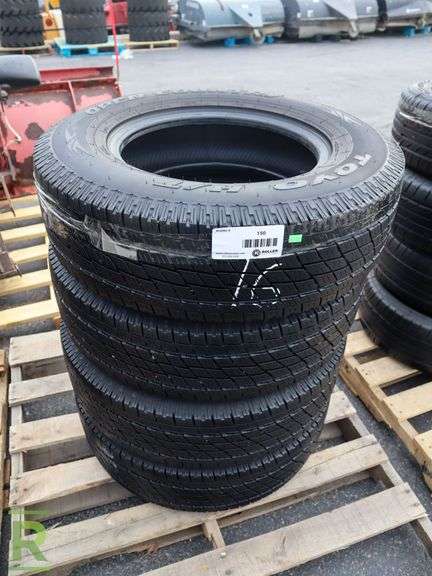 (4) 2017 Toyo Open Country LT225/75R16 Tires - Roller Auctions