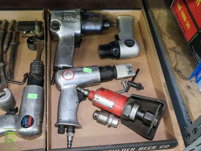 (2) Trays of Pneumatic Tools - Roller Auctions