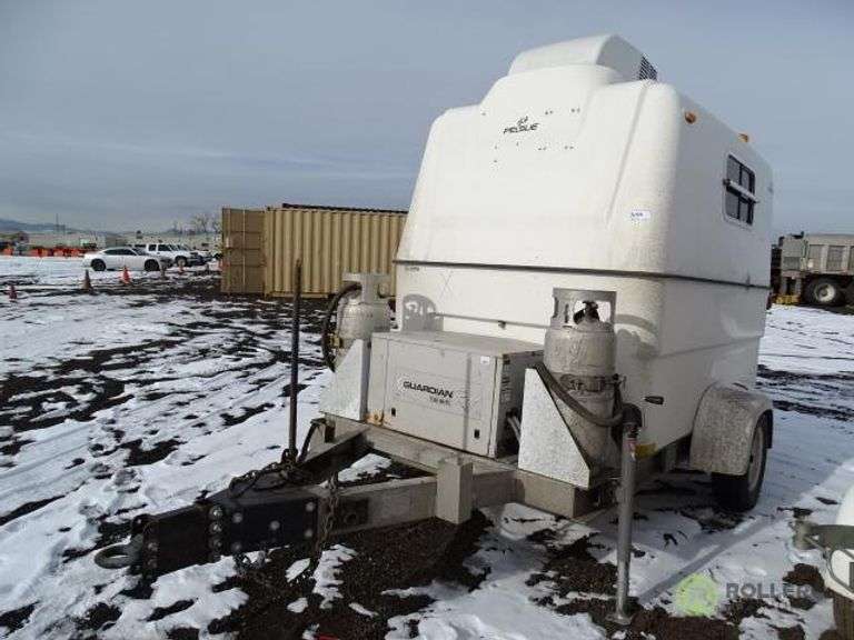 2008 PELSUE PODQWT001 S/A FIBER OPTIC SPLICING TRAILER, Generac