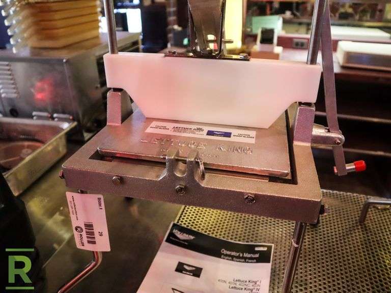 Vollrath Lettuce King Shredder/Chopper - Roller Auctions