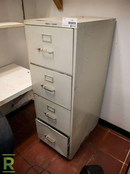 4-Drawer File Cabinet and Box Fan - Roller Auctions