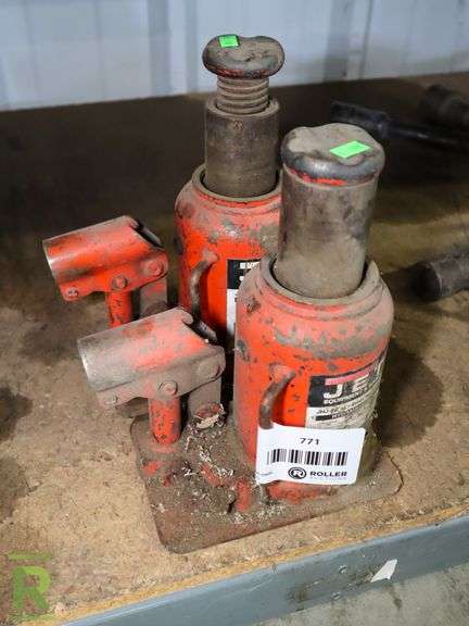 (2) Hydraulic Jack - Roller Auctions