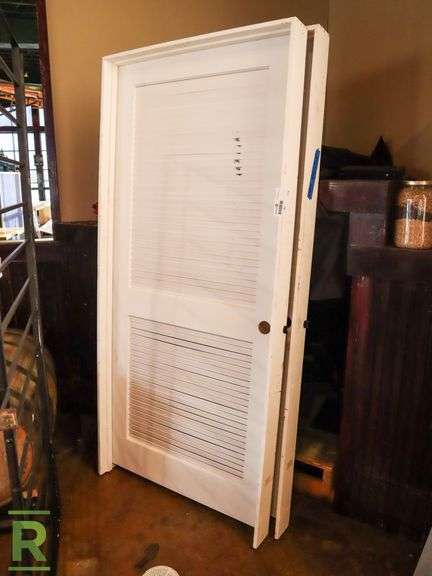 (2) Doors With Frame, 37" x 84" - Roller Auctions