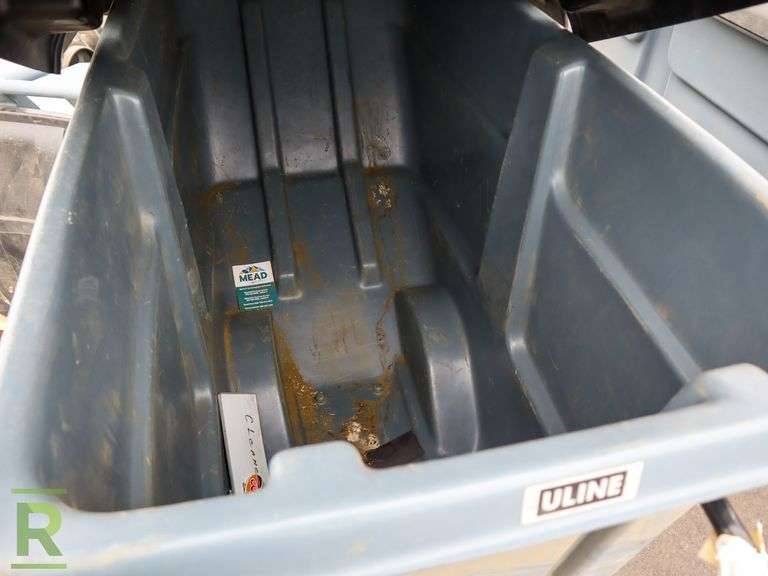(1) Trash Can On Casters - Roller Auctions