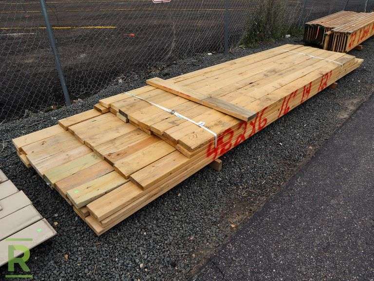 Pallet Of All Weather Wood, 16', 14', 12' - Roller Auctions