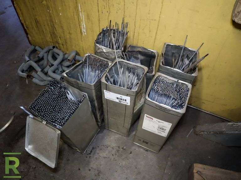 (7) Boxes of Welding Rod, 7018, 6010 and 6011 Roller Auctions